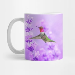 Anna's Hummingbird at Lavender Sprig Mug